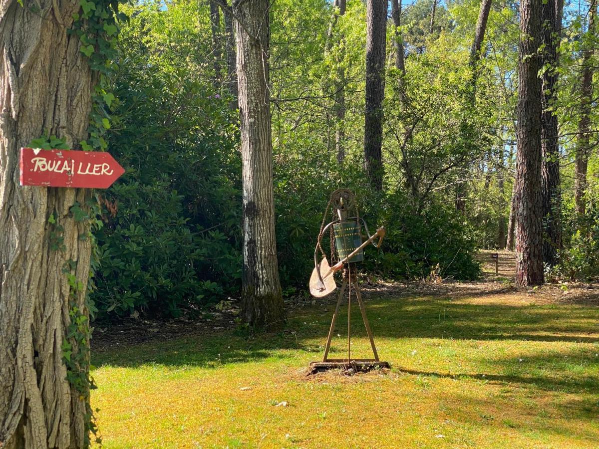 Villa Le Petit Poulailler Au Beau Milieu Des Pins Lacanau Exterior foto